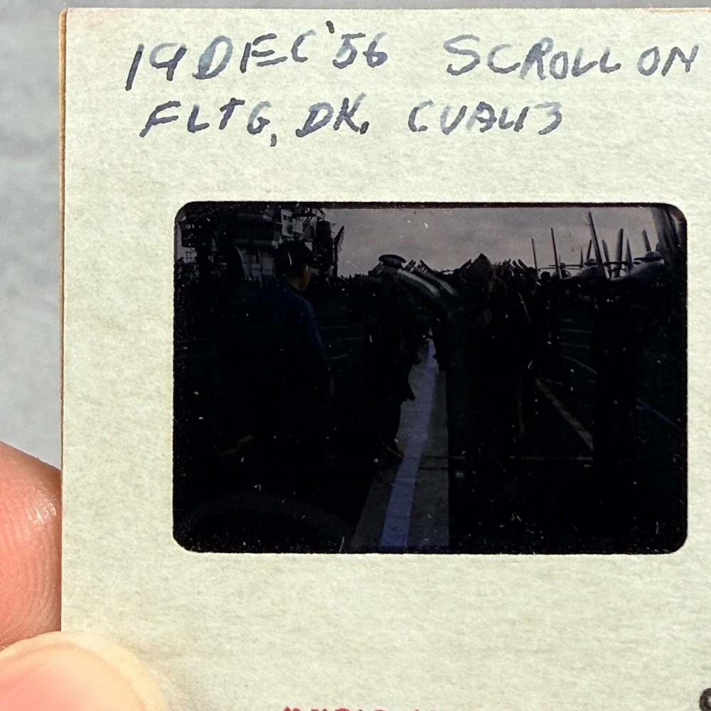 Vintage 35mm Slides Unisex OS Multi USS Coral Sea Navy 1956-57 Lot 16